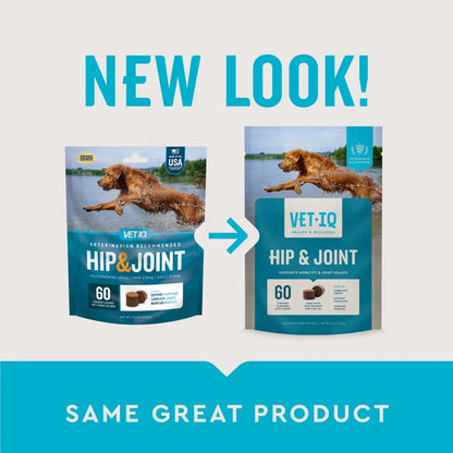 (3 Pack)  Hip & Joint Supplement for Dogs, Chicken Flavored Soft Chews, 60 Count Soft Chews